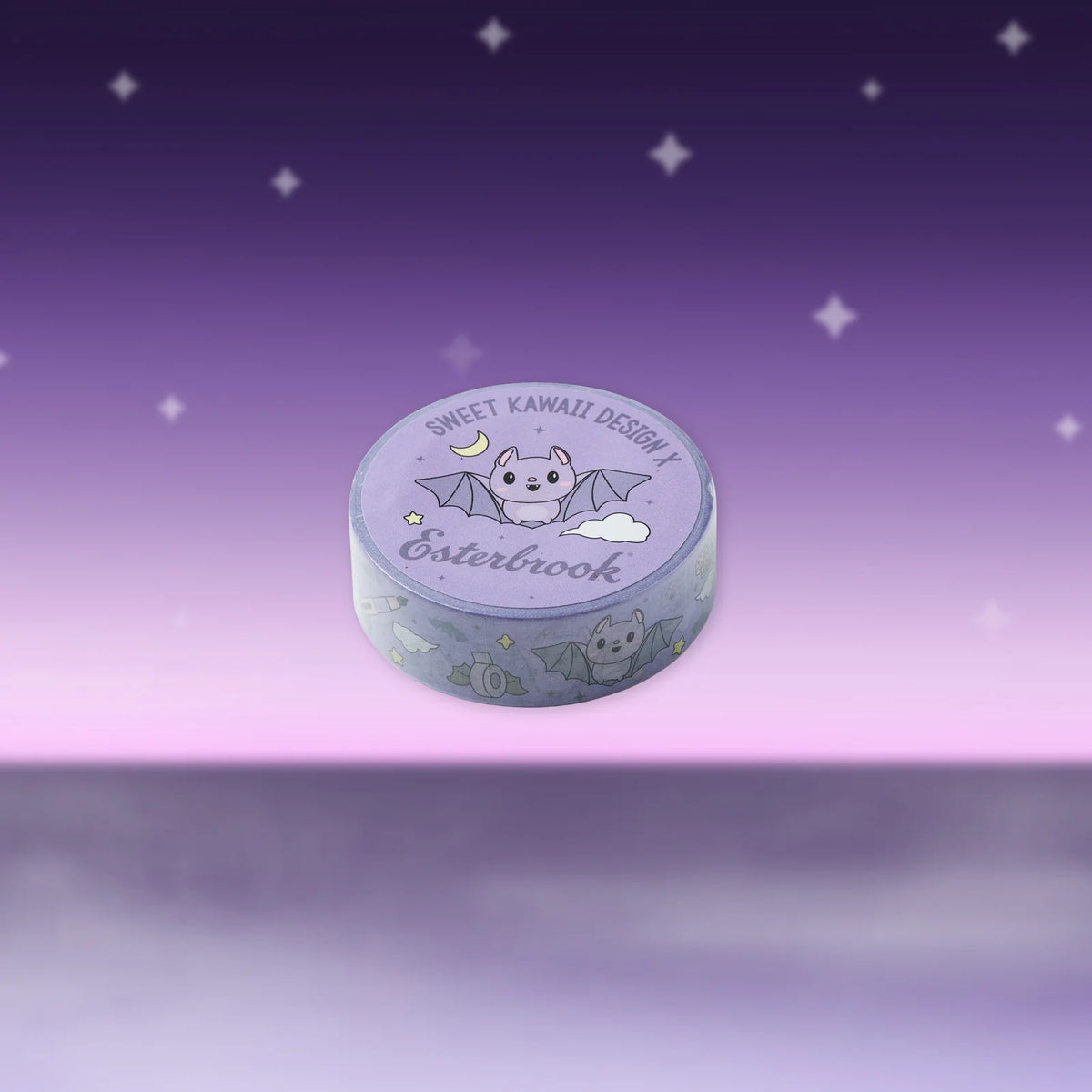 Esterbrook x Sweet Kawaii Design - Simply Batty Washi Tape
