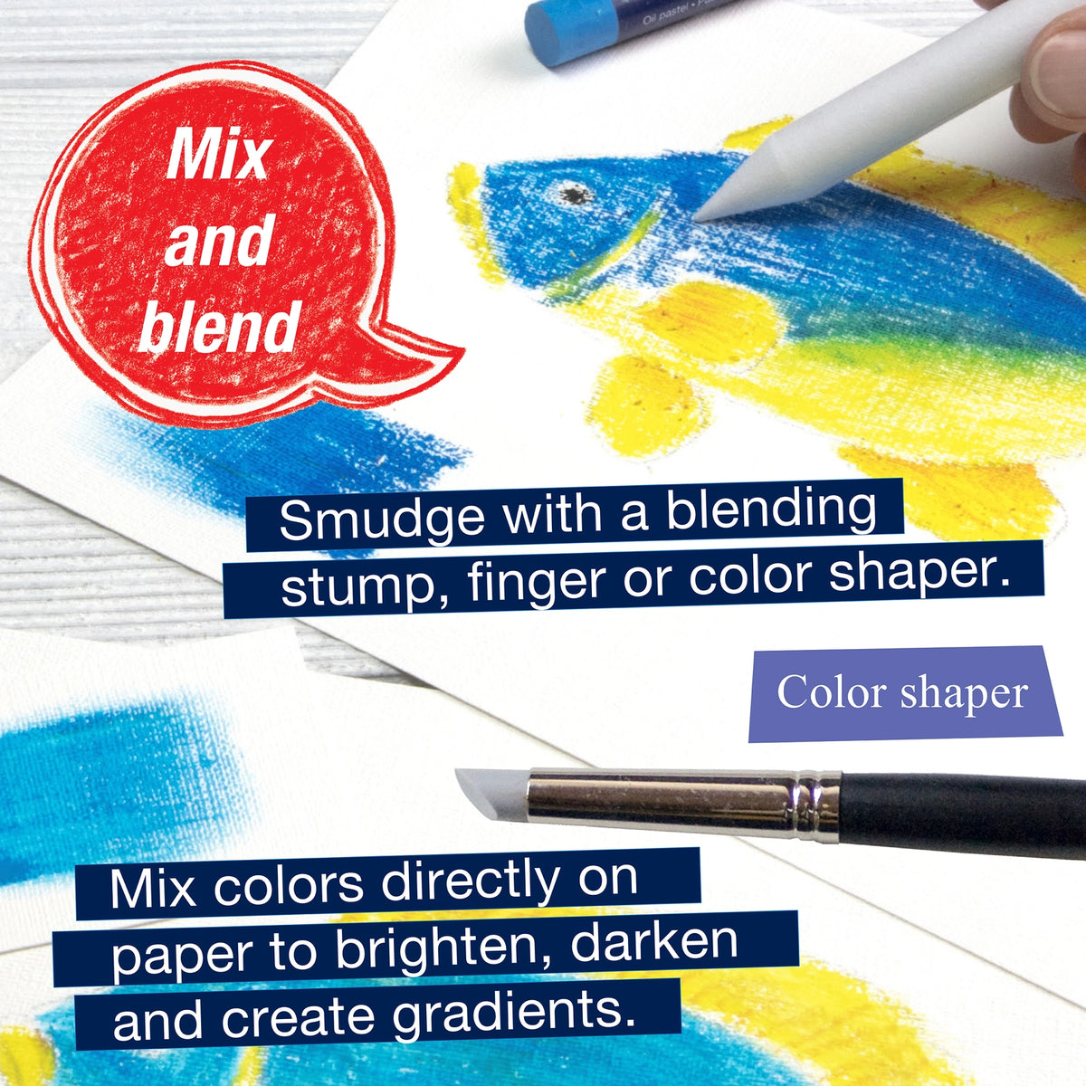 Faber-Castell Oil Pastel Crayons - 12ct