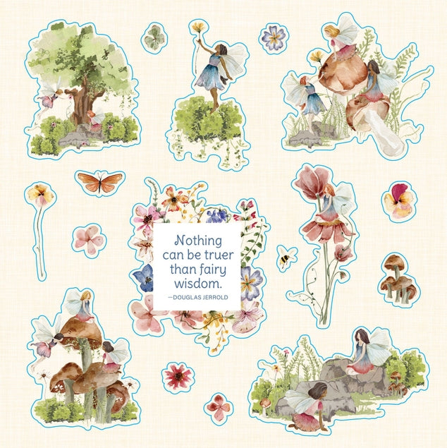 Libro de pegatinas del reino de las hadas