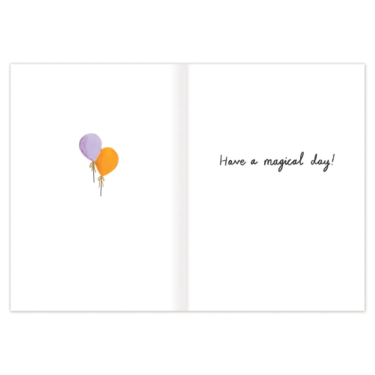 Fairies Birthday Card
Inside verse: Have a magical day!
• Gold foil details
• Illustrated by Emma Block
• Size: A6, 4.5" x 6.25"
• Paired with a kraft envelope
• Printed in the USA on beautiful FSC-certified 10% post-consumer waste recycled paper.
• Eco-friendly, 100% recyclable
• Plastic-free packaging
About The Artist: Emma Block is an artist and illustrator working from her garden studio in East Anglia, England. She is inspired by nature, travel, and little moments of joy in everyday life.