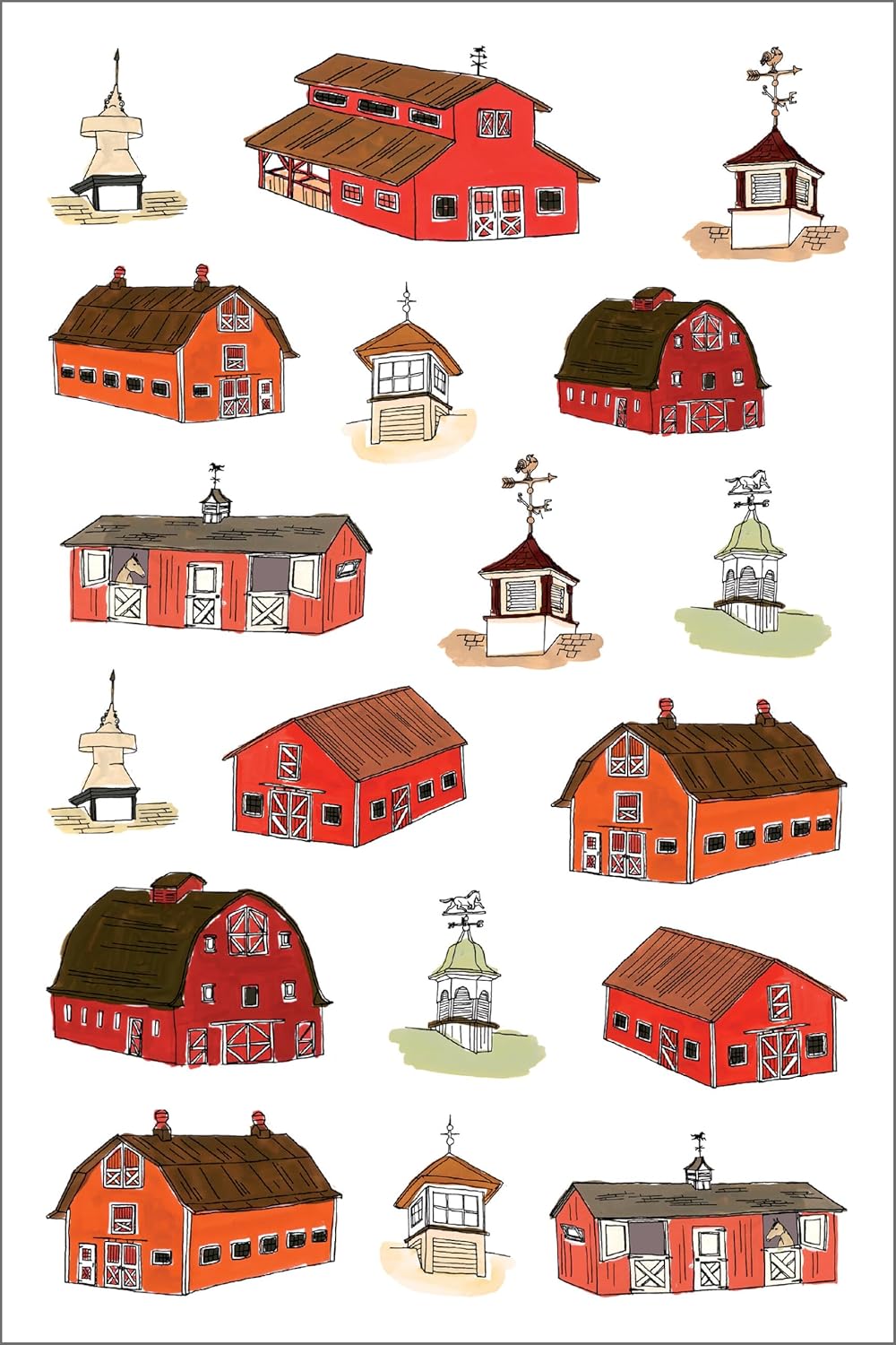 Fans can't get enough of Julia Rothman's acclaimed illustrations from her best-selling book, Farm Anatomy, and now they can put them anywhere they want with more than 750 colorful stickers depicting chickens, bees, bugs, knots, fences, tractors, sheep, pigs, goats, vegetables, and much more of the bountiful parts and pieces of farm life. In a compact gift package at the irresistible price of $12.95.
