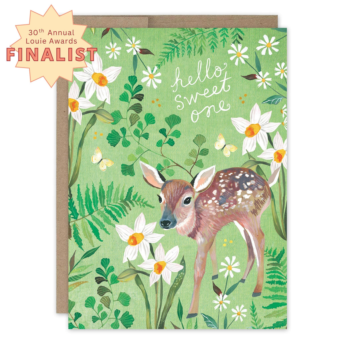 Fawn Baby Card