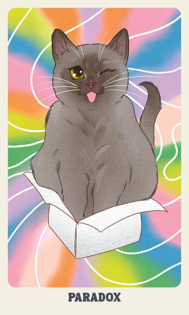 Tap into the wisdom of the feline spirit with this deluxe oracle deck and guidebook from author of Amenti Oracle Jennifer Sodini and artist Amelia Rose. Feline Mystique delves into the enchanting world of cats, exploring their roles in folklore, myth, and pop culture through the unique personalities and enigmatic qualities of different breeds.