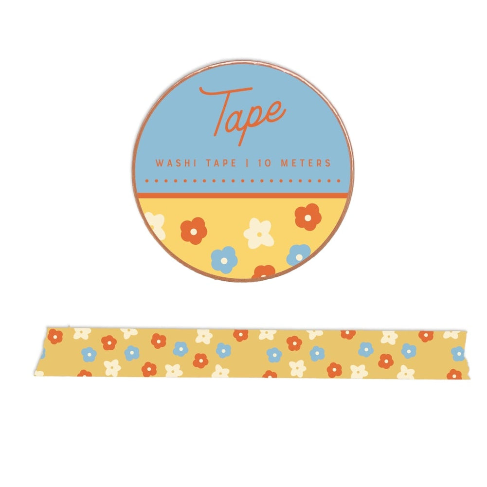 Add a floral touch to your crafts with our Garden Flower Pattern Washi Tape. Perfect for scrapbooking, planners, cards, and envelopes, this durable and removable tape adds a cheerful garden vibe to everything you do.
Additional Details:
- 15 mm width
- 10 m length