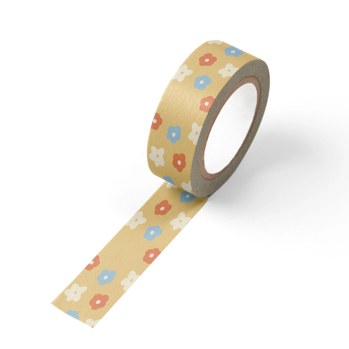 Add a floral touch to your crafts with our Garden Flower Pattern Washi Tape. Perfect for scrapbooking, planners, cards, and envelopes, this durable and removable tape adds a cheerful garden vibe to everything you do.
Additional Details:
- 15 mm width
- 10 m length