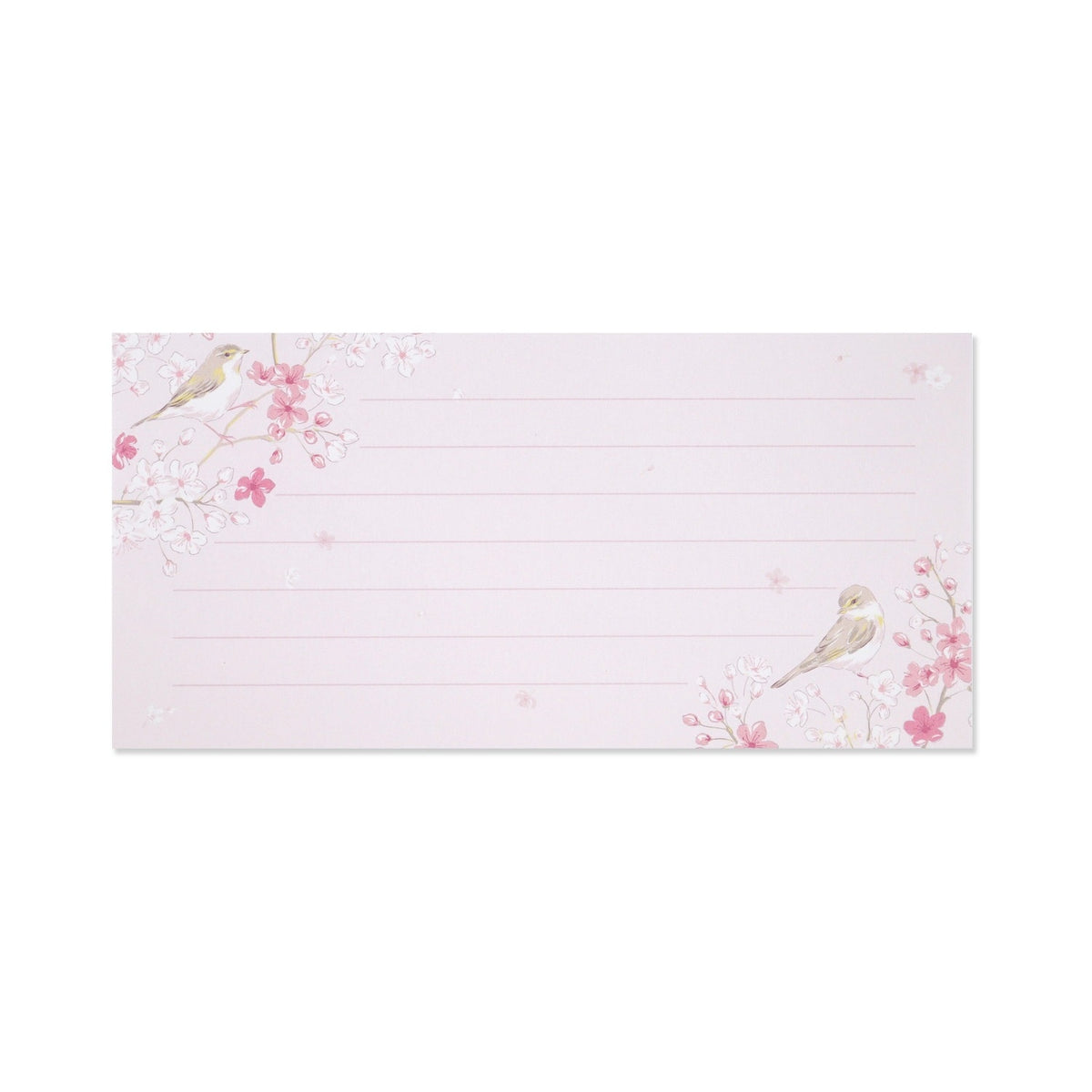 This one-stroke paper is perfect for various spring occasions, such as seasonal greetings that evoke the start of spring or letters of gratitude to those who have helped you at milestones in your new life. 2 designs, 36 sheets in total.