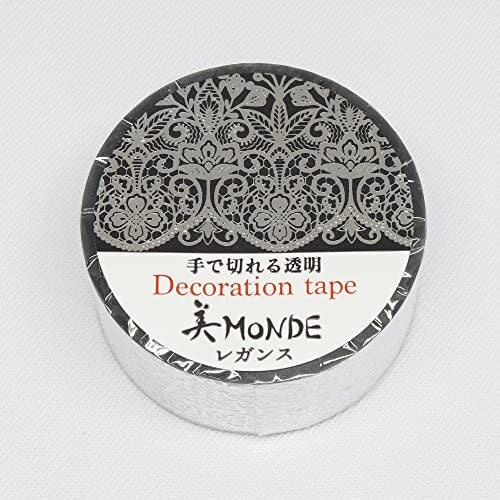 Cinta adhesiva transparente PET con encaje Beauty MONDE GR4079