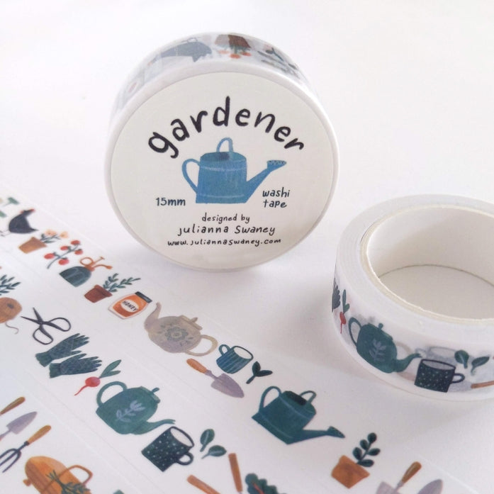 Cinta washi de jardinero