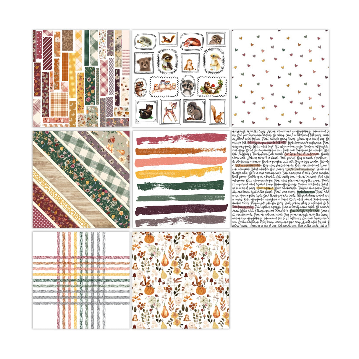 Ginger Snap 6x6 Single Sided Paper Pack - 16 Sheets