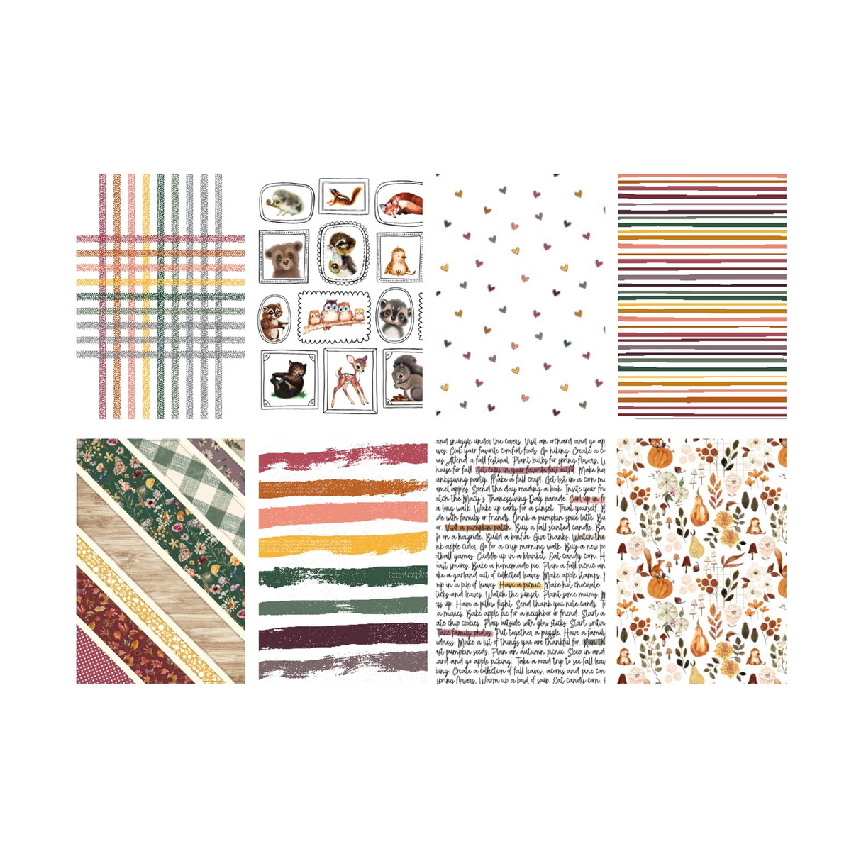 Ginger Snap 6x9 Single Sided Paper Pack - 16 Sheets