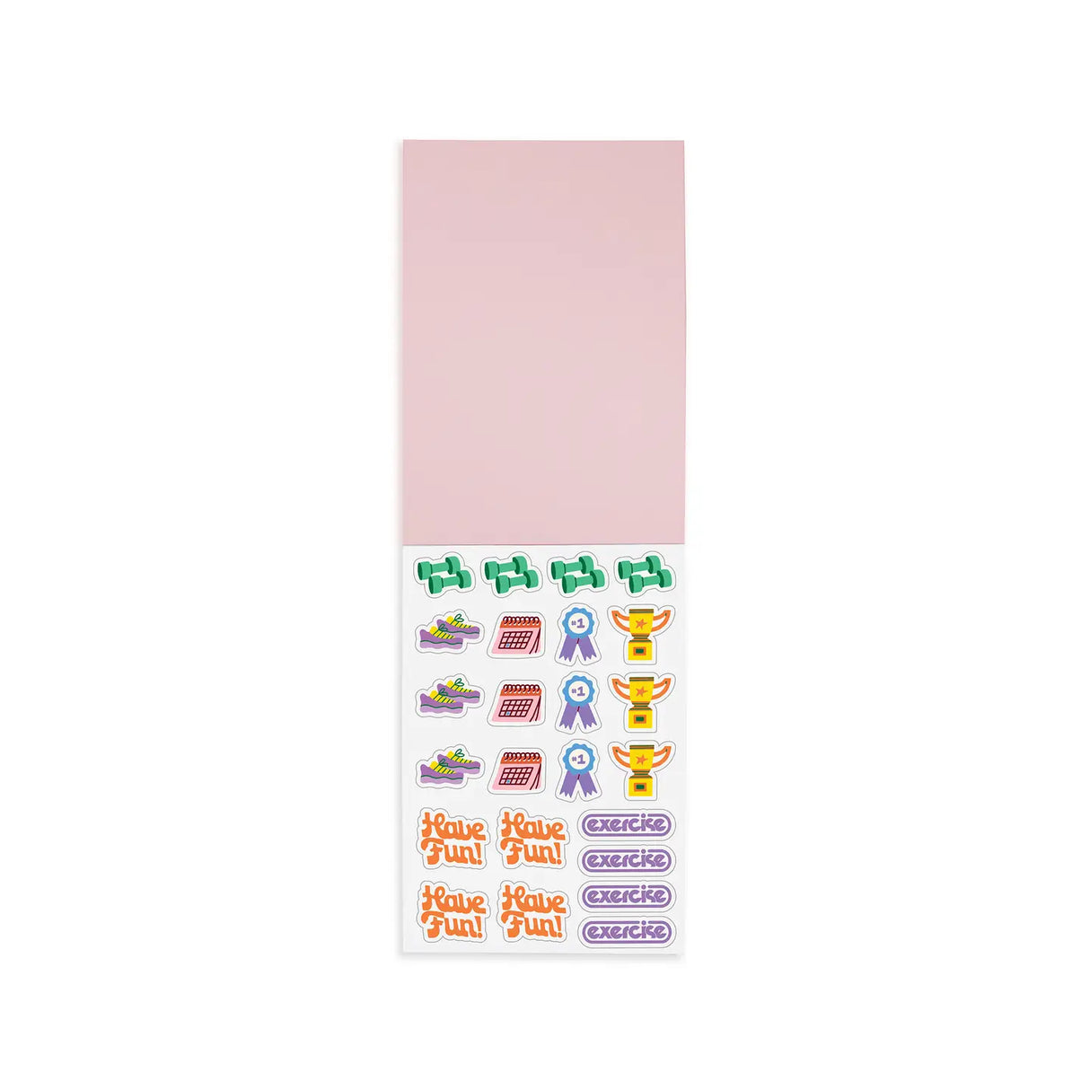 You’ve got goals. We’ve got stickers. This book includes 35 pages of goal-oriented stickers!
The details-
4 in. x 6 in.
100GSM wood-free paper
Acetate cover
7 pages fun different designs
35 pages total
