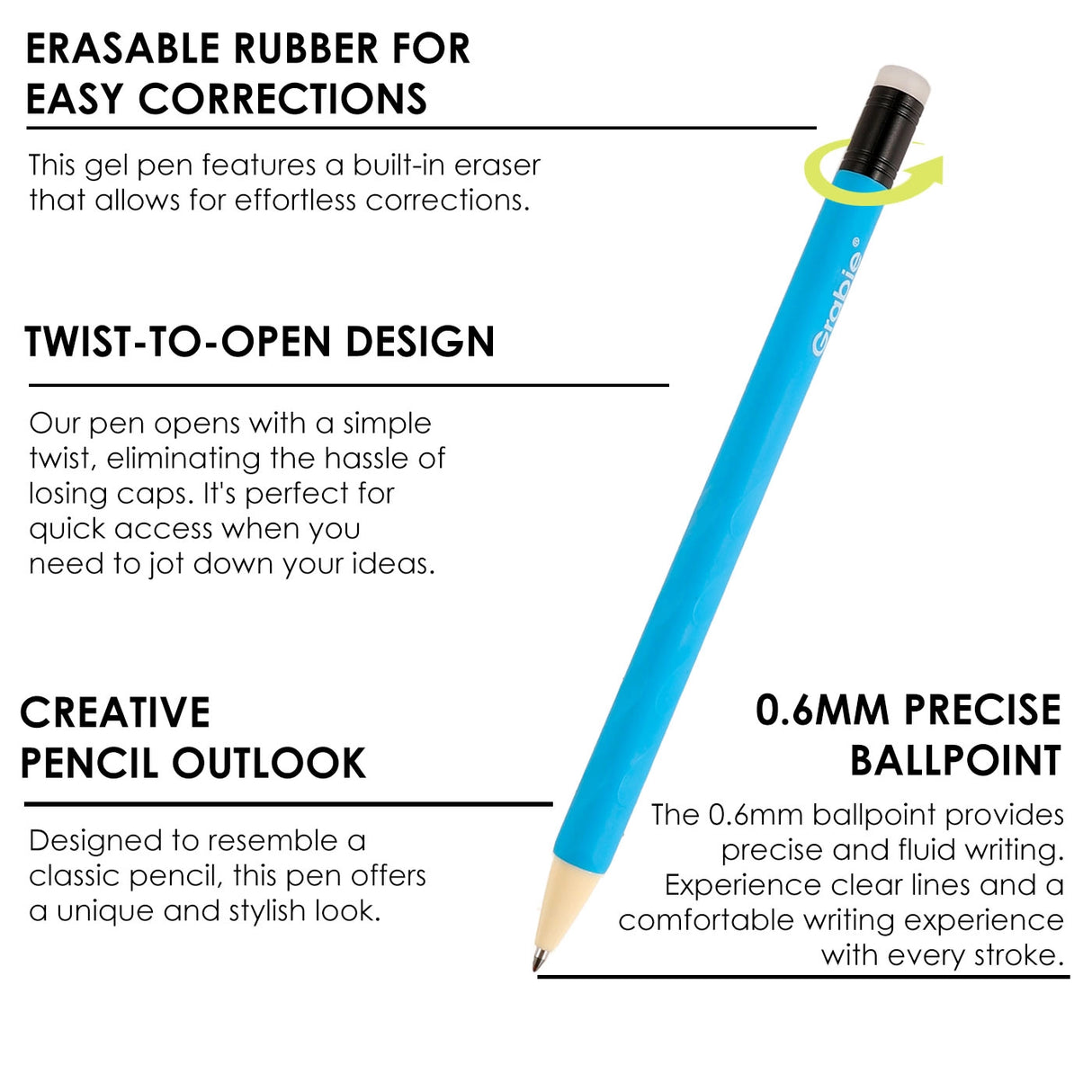 Explore endless creativity with our Medium Point Erasable Gel Pen Sets, featuring vibrant colors across four unique palettes. Perfect for note-taking, journaling and more.
VIBRANT COLOR COLLECTION - Elevate your creativity with our Medium Point Erasable Gel Pen Sets, featuring four unique palettes: Classic for timeless hues, Whimsical Whirls for pastels, Rustic Reverie for warm Morandi tones, and Lavender Dreams for dreamy blues and purples.
SMOOTH WRITING EXPERIENCE - The 0.6mm medium point delivers cons