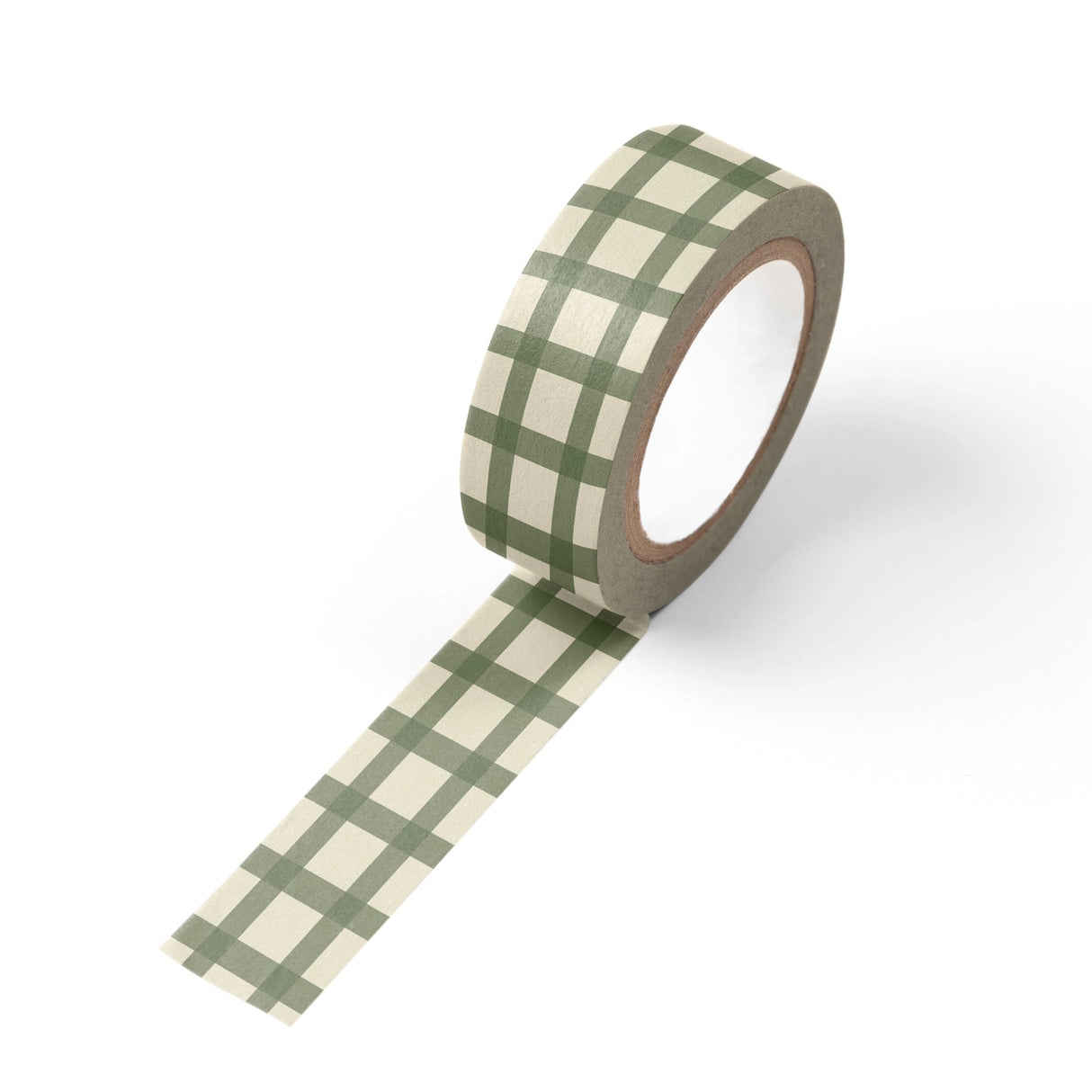 Our green gingham washi tape lets you add some extra holiday magic to everything you do. Use this durable yet easily removable tape to add flair to sealed envelopes, wrapped gifts, or as a decorative border to card stock.
Additional Details:
- 15 mm width
- 10 m length