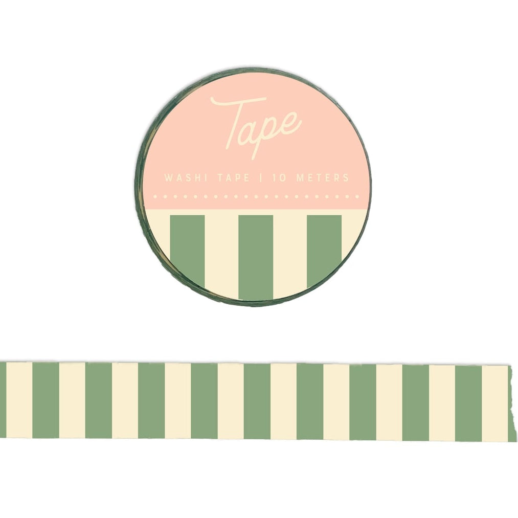 Elevate your DIY crafts with this stylish and functional Striped Washi Tape! Perfect for bullet journals, scrapbooks, or gift wrapping, this tape adds a playful touch to any project. The tape’s durable yet easily removable adhesive ensures a seamless application, making it a must-have for any craft enthusiast.
Additional Details:
- 15 mm width
- 10 m length