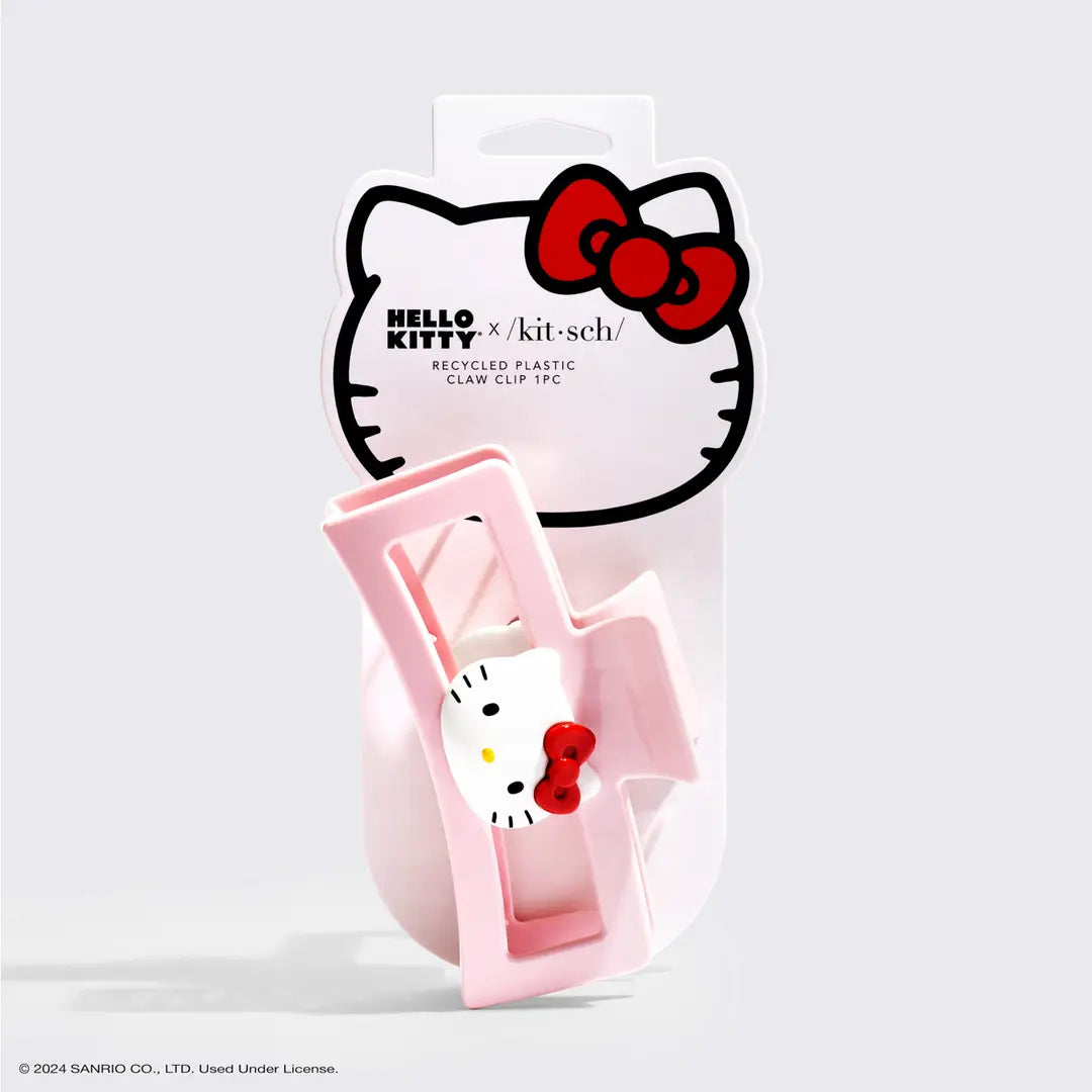 A playfully pink clip featuring Hello Kitty and her iconic red bow, perfect for adding her signature sweetness to your hairstyle.
Great for half-up styles, buns, and everyday updos. Lightweight, durable, and easy to wear!
