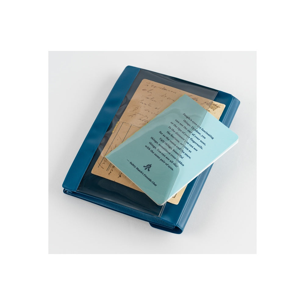 Hobonichi Alettone: Document Case for A6 Size Navy Hobonichi