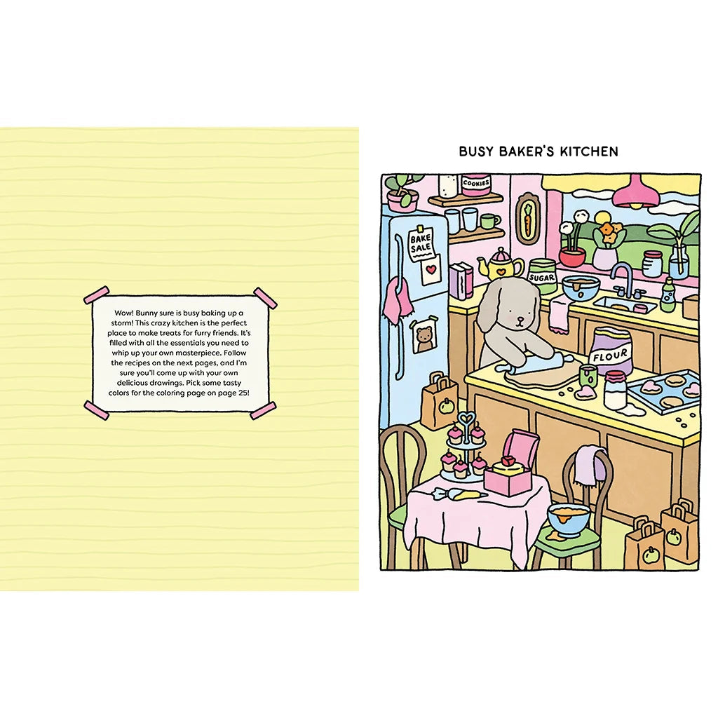 How To Draw Super Cute Things with Bobbie Goods
Learn how to draw and color your own adorable world with the simple illustrations and easy-to-follow drawing steps in How to Draw Super Cute Things with Bobbie Goods.
Perfect for beginners of all ages and bursting with humor, sweetness, and imagination, this book is sure to put a smile on your face! Get cozy, grab a pencil and your markers, and draw anything you can imagine in the most adorable art style.
With her large social media following on Instagram (
