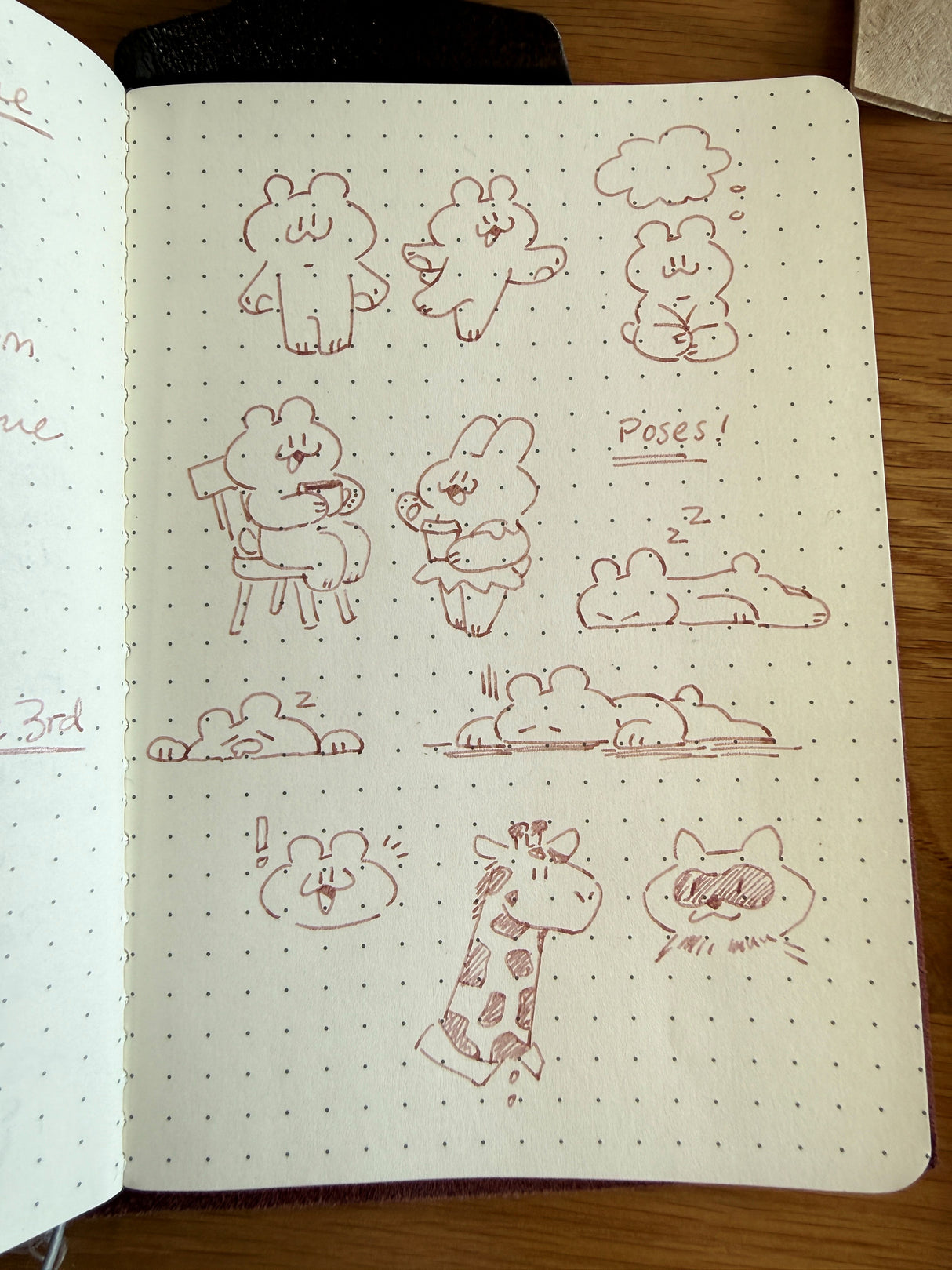 Character Doodling with Leika Ikuma from Kumakun Studio