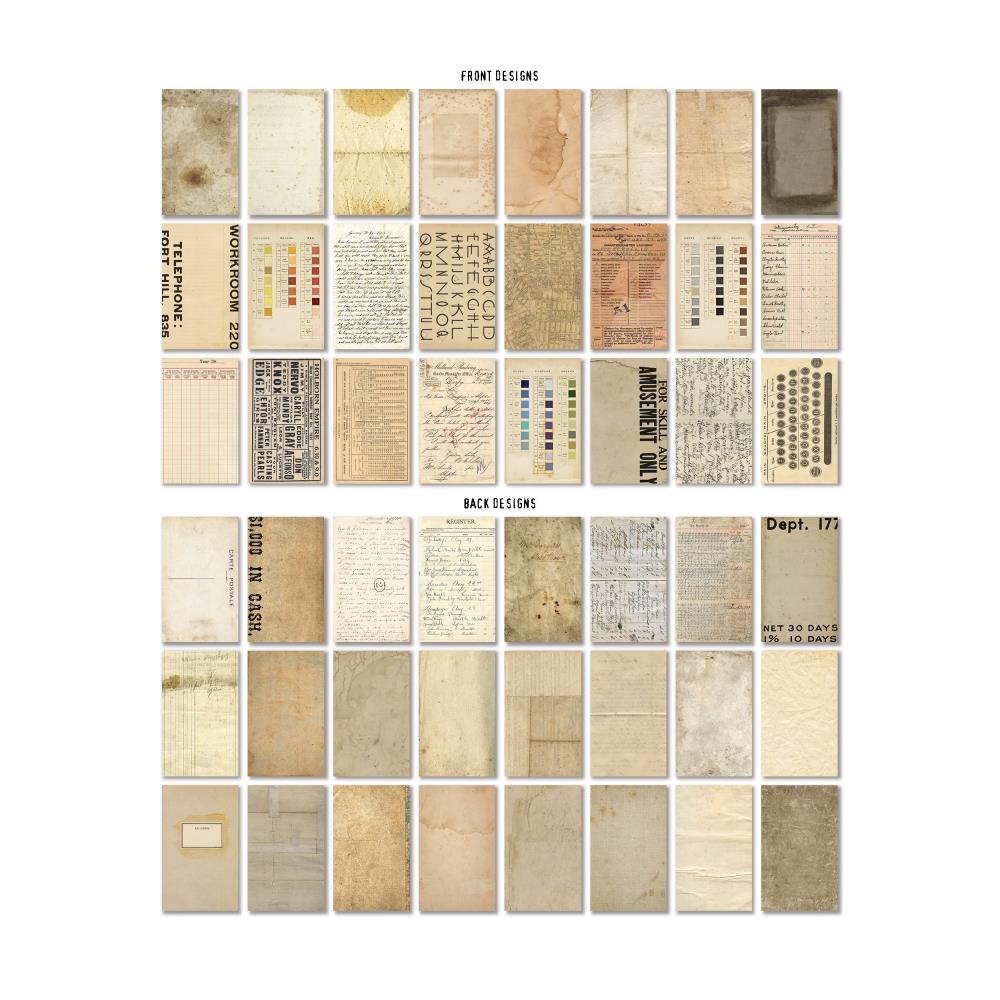 Idea-Ology Backdrops Double-Sided Cardstock Volume #4