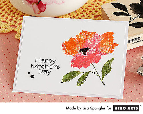 Painted Flower Stamp