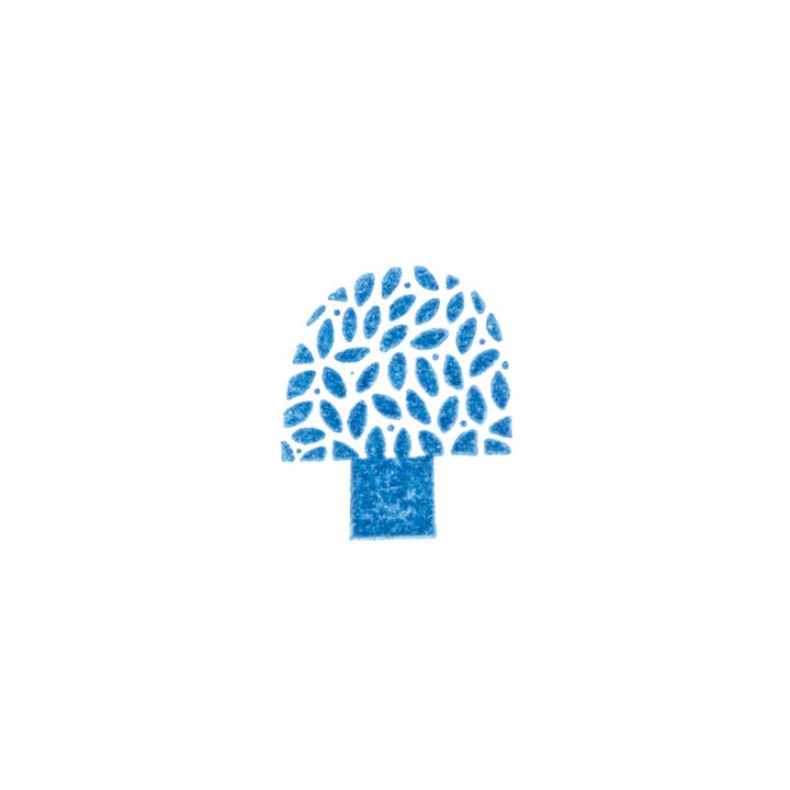 Sello de claridad de cristal KORI JIRUSHI - Árbol