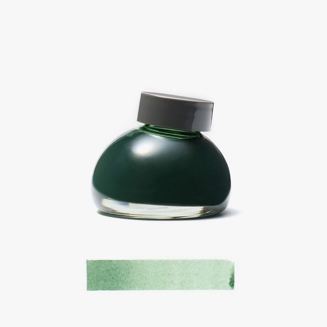 Functional tools for a lifetime of use. Our writing tools are designed to become your companions, developing personal character through the journey of ownership. The simple yet charming glass bottle has been designed for seamless use, creating a bottled ink that's bound to inspire writing with joy.
Once dry, our pigment inks are water resistant and lightfast to ensure your special message stands the test of time. The original bottle has been designed for ease of refill with any pen, while effortlessly bala