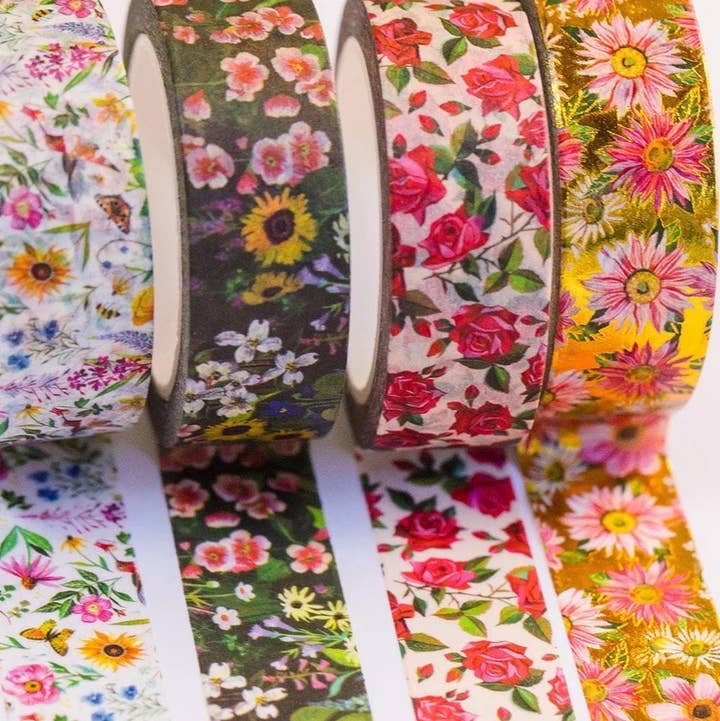 Katie Daisy - Rose Washi Tape