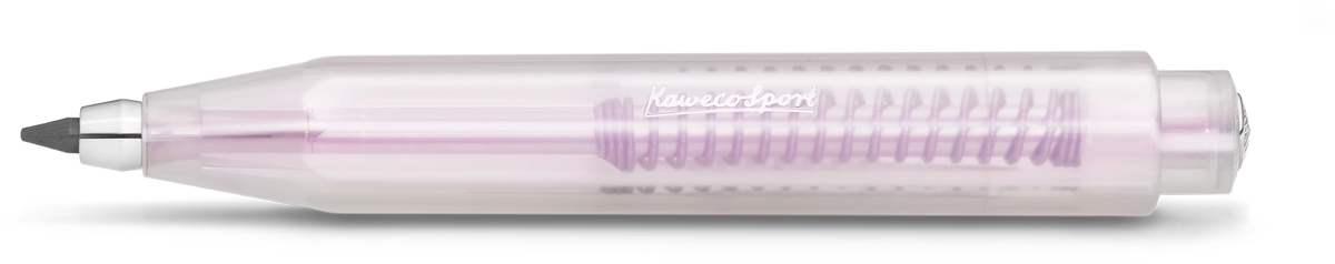 Kaweco LUNAR SPORT Clutch Pencil 3.2mm - Light Purple
Mysterious as the moon
The Lunar cycle has come to completion. Two more stunning hues are added to the Kaweco Lunar series: Our darker Shadow Purple is reminiscent of delicate orchid blossoms, while Light Purple, with its pale, mauve shimmer, evokes the soft light of the moon.
They are both imbued with a fascinating colour-changing iridescent effect, making the multicoloured hues dance around the Lunar Sport depending on where the light meets it. This