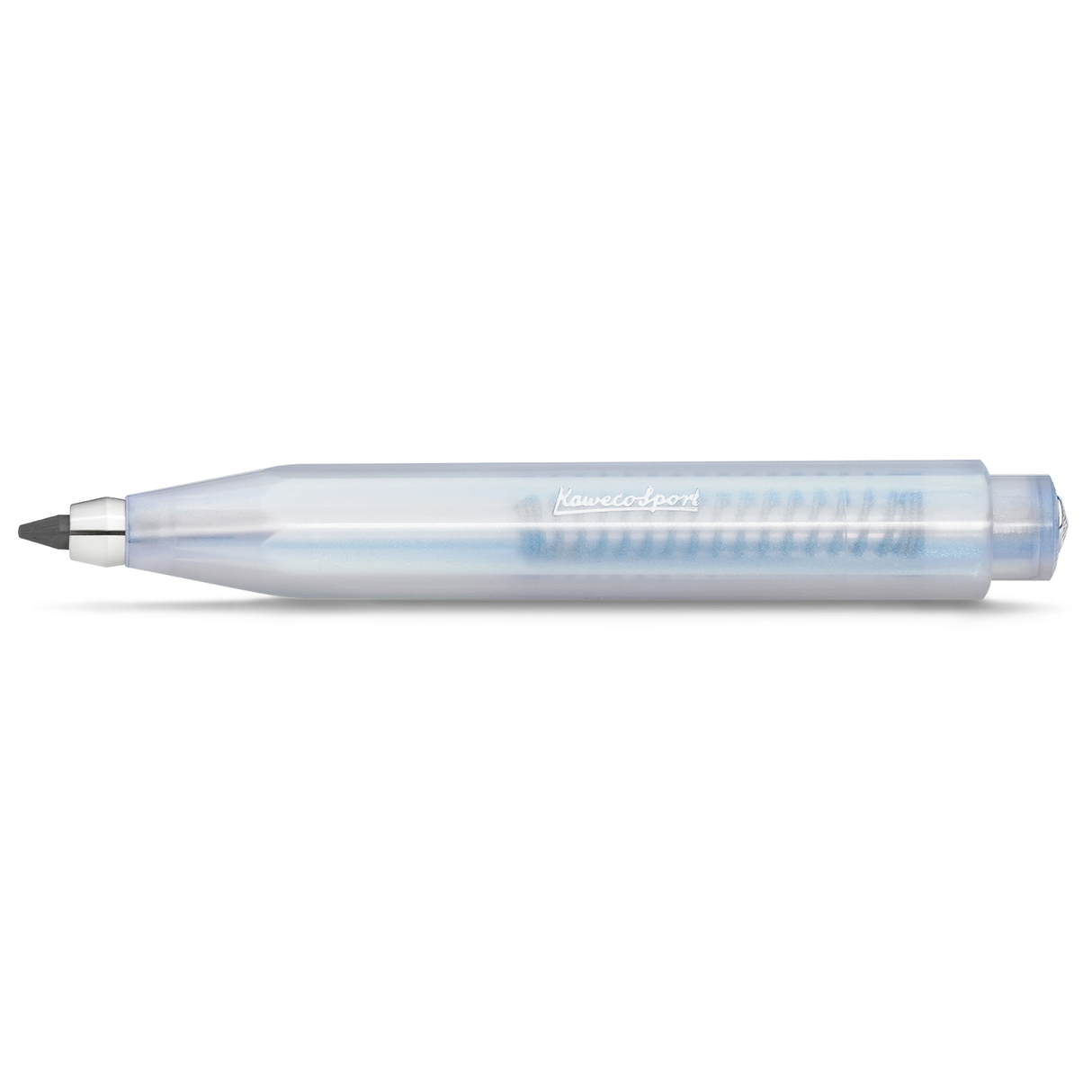 Mysterious as the moon
Houston, we have a new series: the new LUNAR SPORT takes its first steps into the Kaweco standard range. Now the series sparkles again in two more magical nuances: While our Shadow Blue is reminiscent of mysterious galaxy nebulae in the space depths, the Light Blue shines with its more subtle and gentle properties, like forget-me-nots in full bloom.
Both are imbued with an intriguing, iridescent color change that makes the blue and purple hues dance on the surface of the pencil, dep