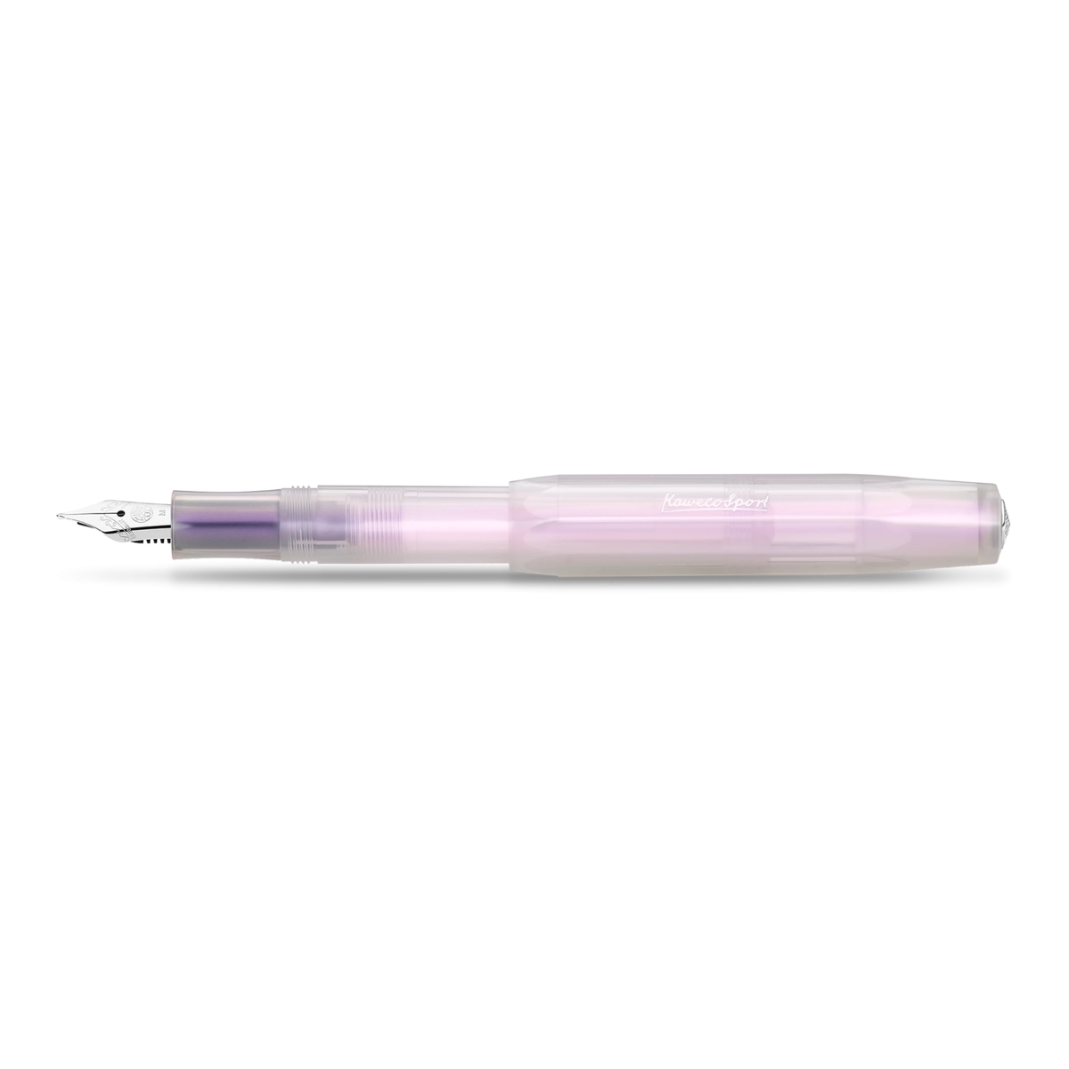 Kaweco LUNAR SPORT Fountain Pen - Light Purple
Mysterious as the moon
The Lunar cycle has come to completion. Two more stunning hues are added to the Kaweco Lunar series: Our darker Shadow Purple is reminiscent of delicate orchid blossoms, while Light Purple, with its pale, mauve shimmer, evokes the soft light of the moon.
They are both imbued with a fascinating colour-changing iridescent effect, making the multicoloured hues dance around the Lunar Sport depending on where the light meets it.