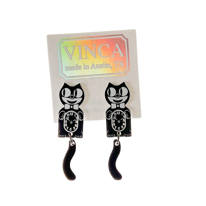 Pendientes Kitten Claw-K con licencia oficial de Kit-Cat Klock®