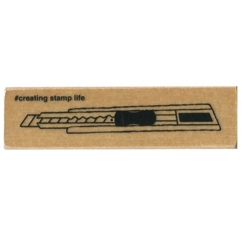 Cutter Rubber Stamp