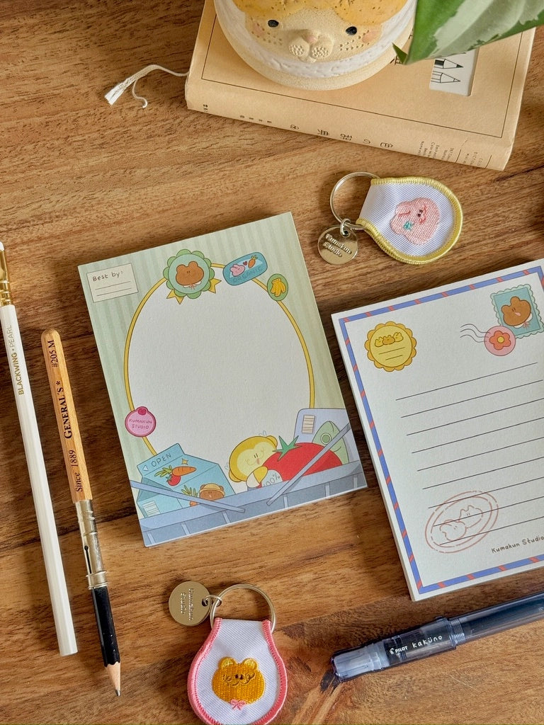 Perfect for notes or small lists
Sturdy paper for your inky pens :)
Size: 4.25” x 5.5” inches