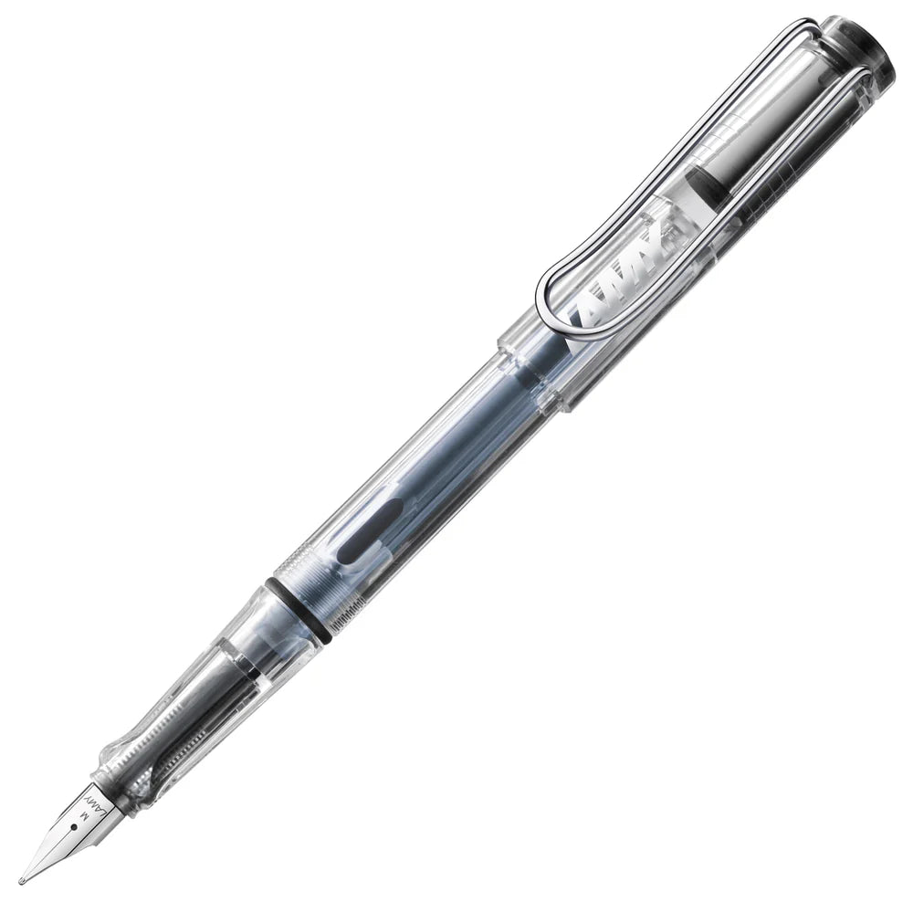 Fountain pen, icon, global success: the LAMY safari has been a beloved classic since its introduction in the 1980s and enjoys a cult status untypical for a writing instrument. Countless colours and ever-changing special editions make hearts beat faster - whether for the pencil case or the carefully curated fountain pen collection.
The LAMY safari is more than the sum of its details: it is aesthetic, robust and individual. The distinctive, self-sprung clip keeps the writing instrument securely fastened in p