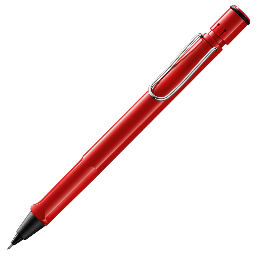 Fountain pen, icon, global success: the LAMY safari has been a beloved classic since its introduction in the 1980s and enjoys a cult status untypical for a writing instrument. Countless colours and ever-changing special editions make hearts beat faster - whether for the pencil case or the carefully curated fountain pen collection.
The LAMY safari is more than the sum of its details: it is aesthetic, robust and individual. The distinctive, self-sprung clip keeps the writing instrument securely fastened in p
