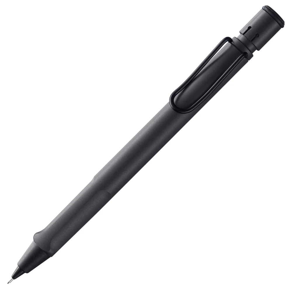 Fountain pen, icon, global success: the LAMY safari has been a beloved classic since its introduction in the 1980s and enjoys a cult status untypical for a writing instrument. Countless colours and ever-changing special editions make hearts beat faster - whether for the pencil case or the carefully curated fountain pen collection.
The LAMY safari is more than the sum of its details: it is aesthetic, robust and individual. The distinctive, self-sprung clip keeps the writing instrument securely fastened in p