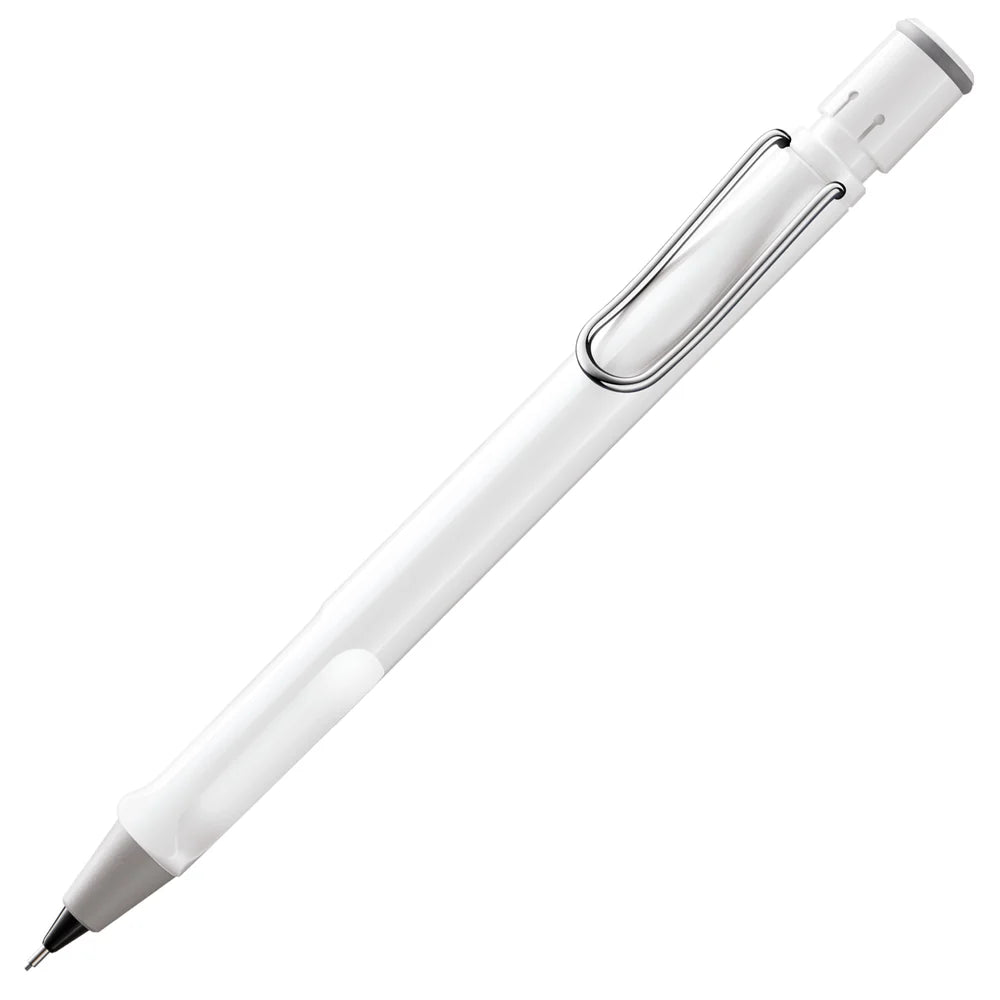 Fountain pen, icon, global success: the LAMY safari has been a beloved classic since its introduction in the 1980s and enjoys a cult status untypical for a writing instrument. Countless colours and ever-changing special editions make hearts beat faster - whether for the pencil case or the carefully curated fountain pen collection.
The LAMY safari is more than the sum of its details: it is aesthetic, robust and individual. The distinctive, self-sprung clip keeps the writing instrument securely fastened in p