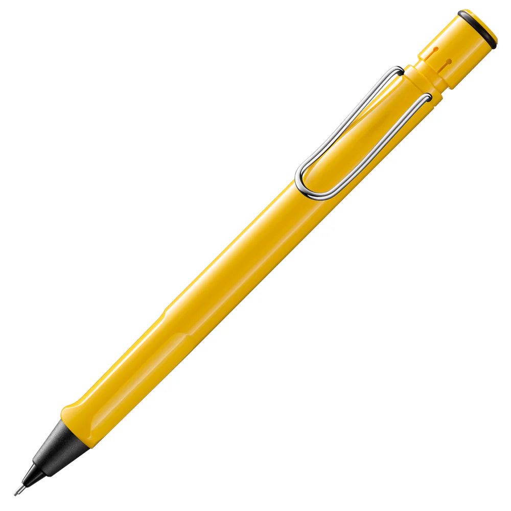 Fountain pen, icon, global success: the LAMY safari has been a beloved classic since its introduction in the 1980s and enjoys a cult status untypical for a writing instrument. Countless colours and ever-changing special editions make hearts beat faster - whether for the pencil case or the carefully curated fountain pen collection.
The LAMY safari is more than the sum of its details: it is aesthetic, robust and individual. The distinctive, self-sprung clip keeps the writing instrument securely fastened in p