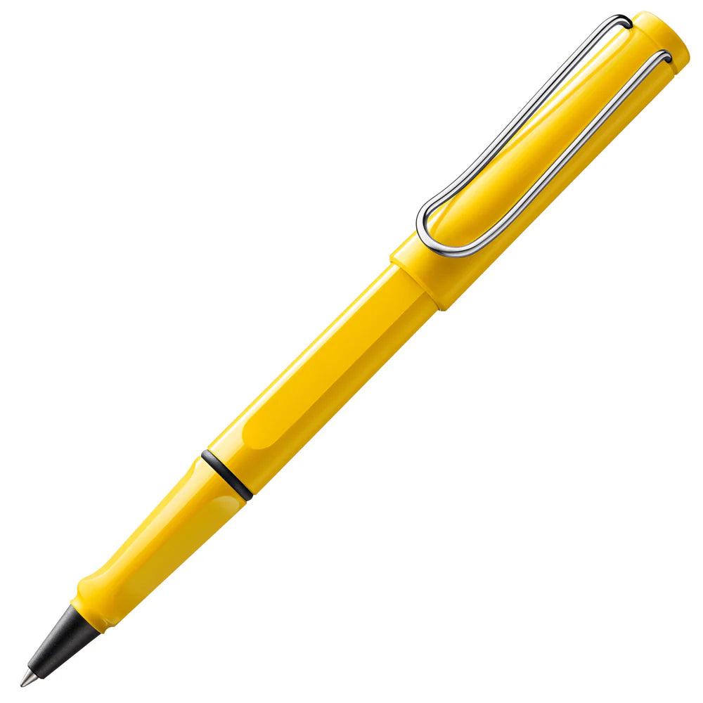 Fountain pen, icon, global success: the LAMY safari has been a beloved classic since its introduction in the 1980s and enjoys a cult status untypical for a writing instrument. Countless colours and ever-changing special editions make hearts beat faster - whether for the pencil case or the carefully curated fountain pen collection.
The LAMY safari is more than the sum of its details: it is aesthetic, robust and individual. The distinctive, self-sprung clip keeps the writing instrument securely fastened in p