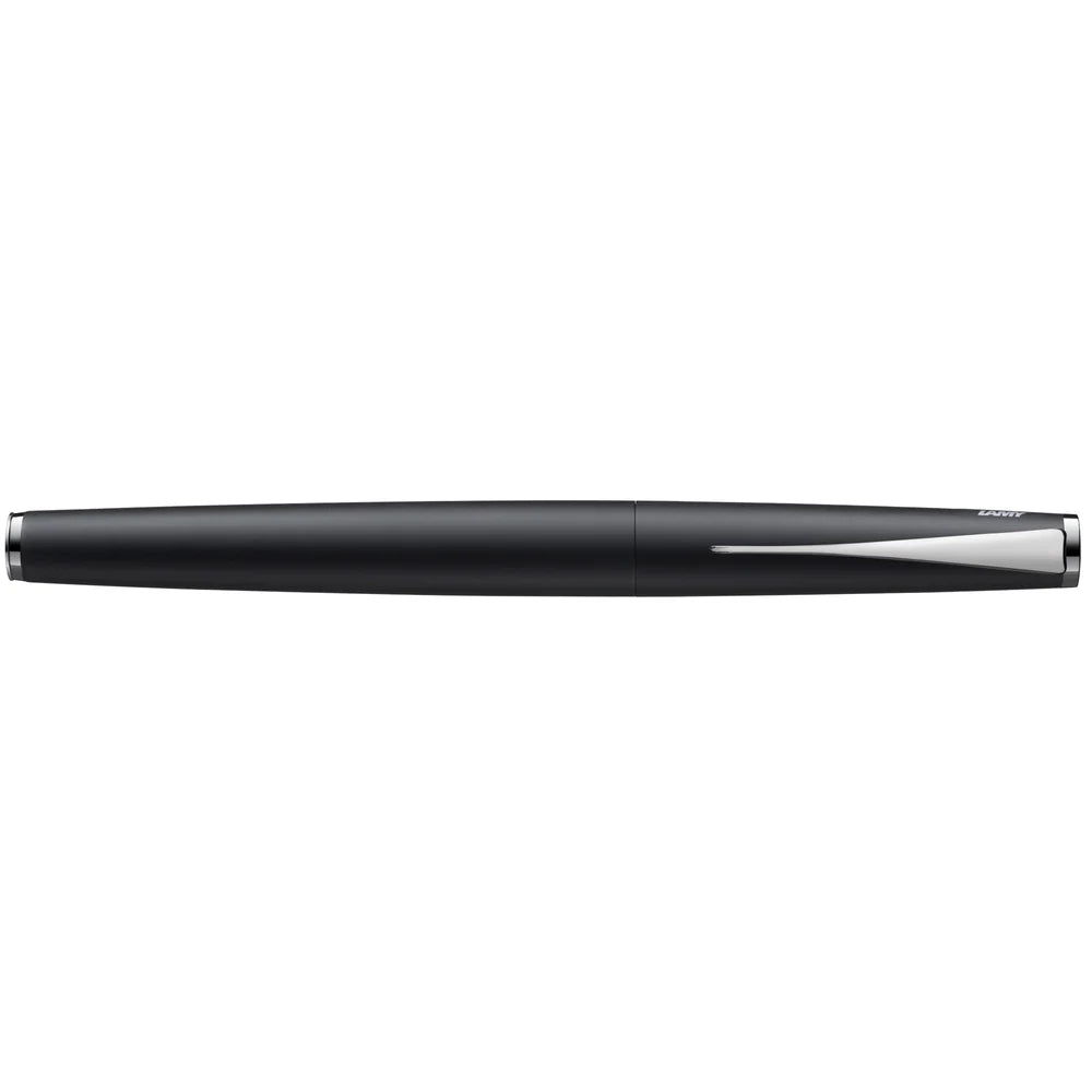 The LAMY studio convinces with timeless elegance and a universal design. The slightly curved, slim shape of its all-metal body seamlessly emerges from the individual case parts and is deliberately minimalist. The gentle curvature and harmonious proportions make the clip the trademark of the LAMY studio: it contrasts the matter-of-fact basic shape with an innovative design accent and creates a unique overall appearance.
The LAMY studio is assembled by hand at the LAMY craftsman's workshop in Heidelberg. In