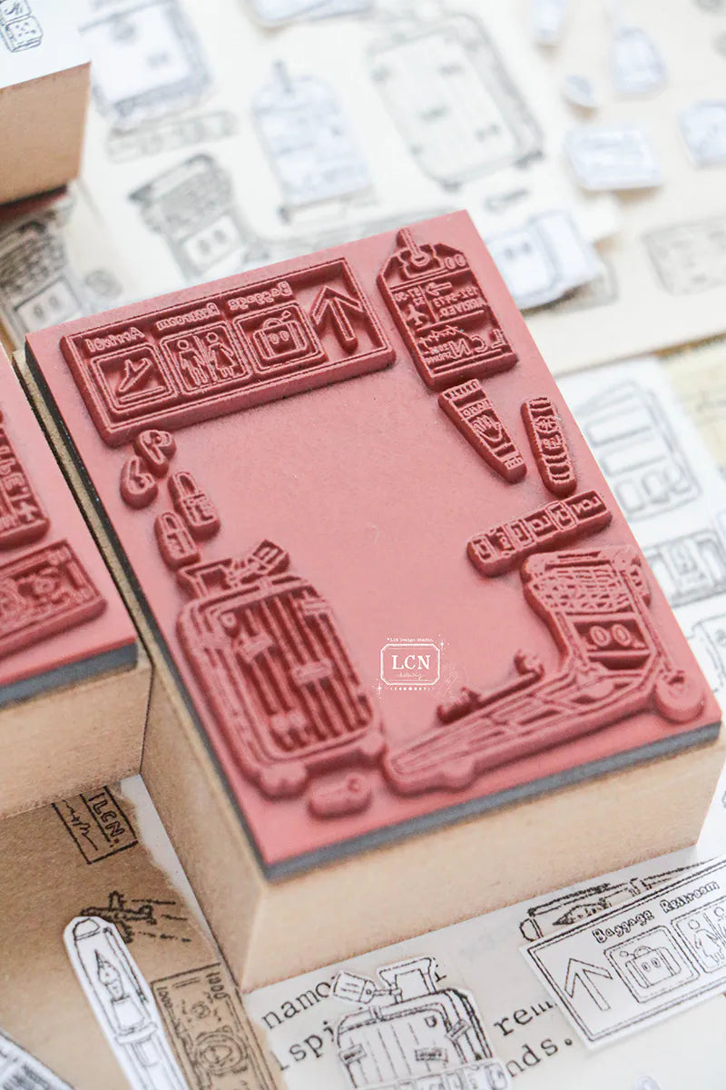 Lin Chia Ning Wooden Stamp - Travel Collection
One (1) Travel Stamp. Four different designs to choose from!
Size: 6.5 x 5 x 2.5 cm
Material: Compressed wood handle rubber stamp