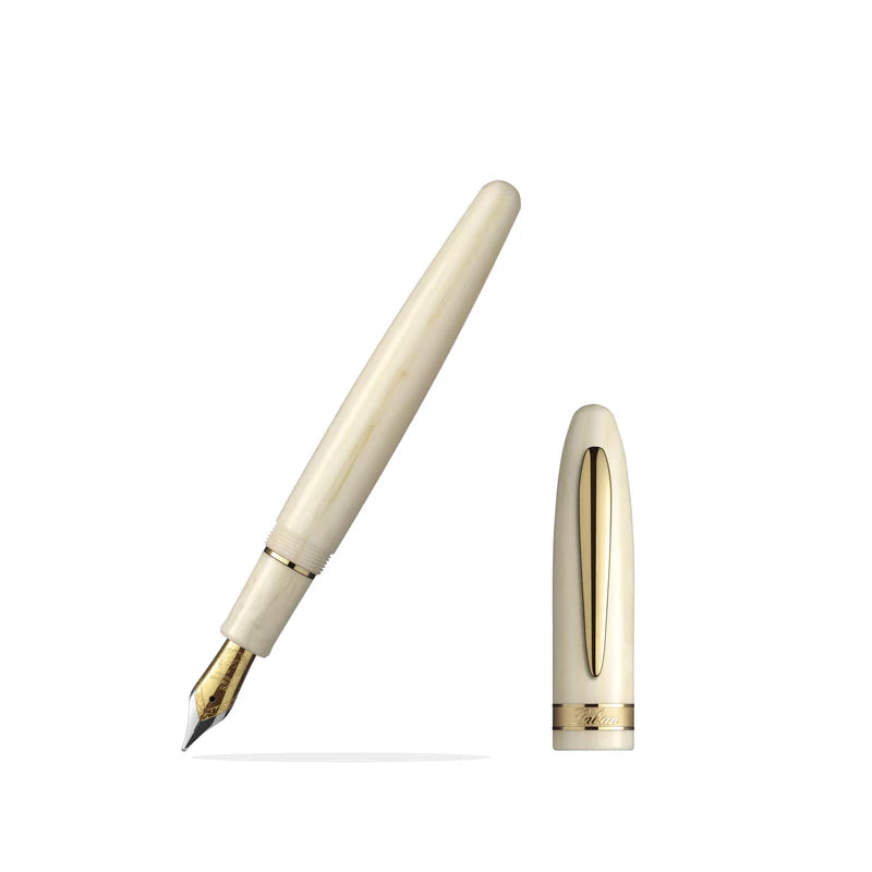 The Taroko Fountain Pen Collection
Inspired by our motherland Taiwan – an amazing island in South East Asia – where there’s astonishing nature. Caves, gorges, forest, and more... in the Taroko National Park. These breathtaking landscapes are telling stories about life and nature that inspired us to write and record.
Fountain pen barrel
This is a classic cigarette shape fine fountain pen, which is lighter and thinner than our Mento pens. The barrel is made of ivory white acrylic resin.
