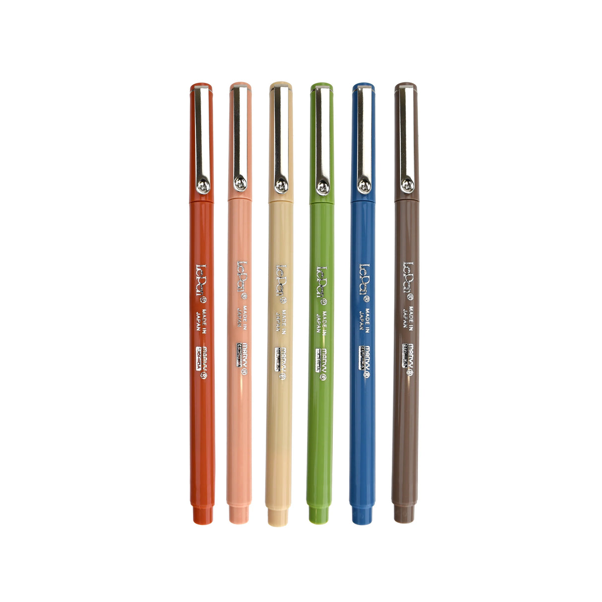 Meet the pen that everyone's obsessed with—and for good reason! Le Pen's silky micro-fine tip is your secret weapon for flawless bullet journals, pristine form-filling, scrapbook masterpieces, planner perfection, and love letters that actually look intentional. Now introducing our gorgeous Earth Tone collection—natural, sophisticated, and ready to elevate your creative game.
Specifications
Extra Fine Point - 0.3mm
Smear resistant
Quick Drying
Vivid colors
Water based dye ink
Smooth writing
Conforms t
