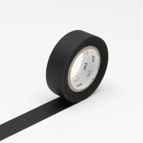 mt is the original washi masking tape, made in Japan by Kamoi Kakoshi. mt is colourful tape which is easy to tear by hand and reposition on nearly any surface. Write on it, layer it, and use it on paper, gifts, objects or the wall (mt won't damage paint - why not make a tape collage?) mt washi masking tape is now sold throughout the world in hundreds of colours and patterns.
Enjoy mt as a part of your daily life, adding a little colour everywhere.
All tapes are 15mm x 7m (0.6"X23')