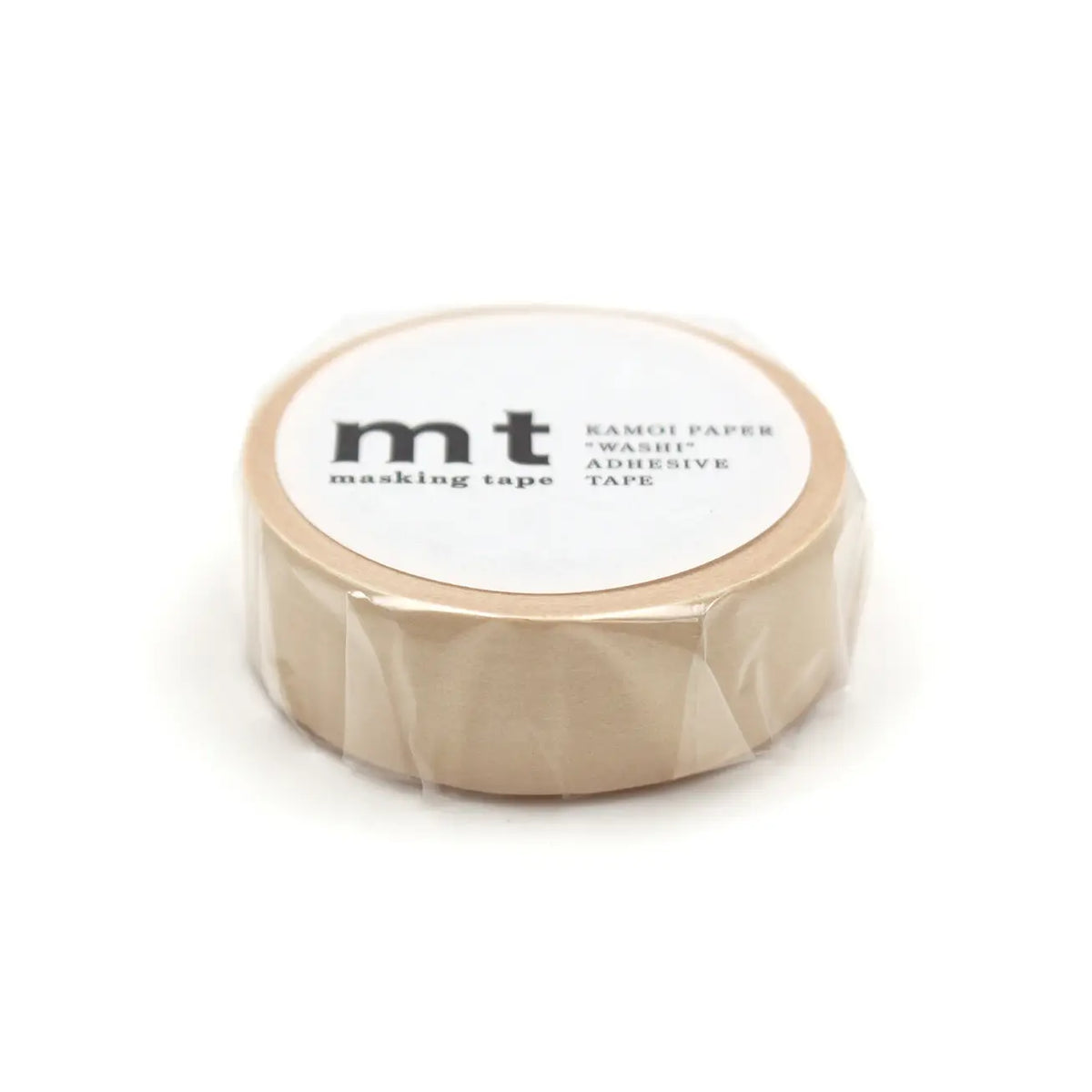 MT Washi Tape - Pastel Marigold
mt is the original washi masking tape, made in Japan by Kamoi Kakoshi. mt is colourful tape which is easy to tear by hand and reposition on nearly any surface. Write on it, layer it, and use it on paper, gifts, objects or the wall (mt won't damage paint - why not make a tape collage?) mt washi masking tape is now sold throughout the world in hundreds of colours and patterns.
Enjoy mt as a part of your daily life, adding a little colour everywhere.
All tapes are 15mm x 7m (