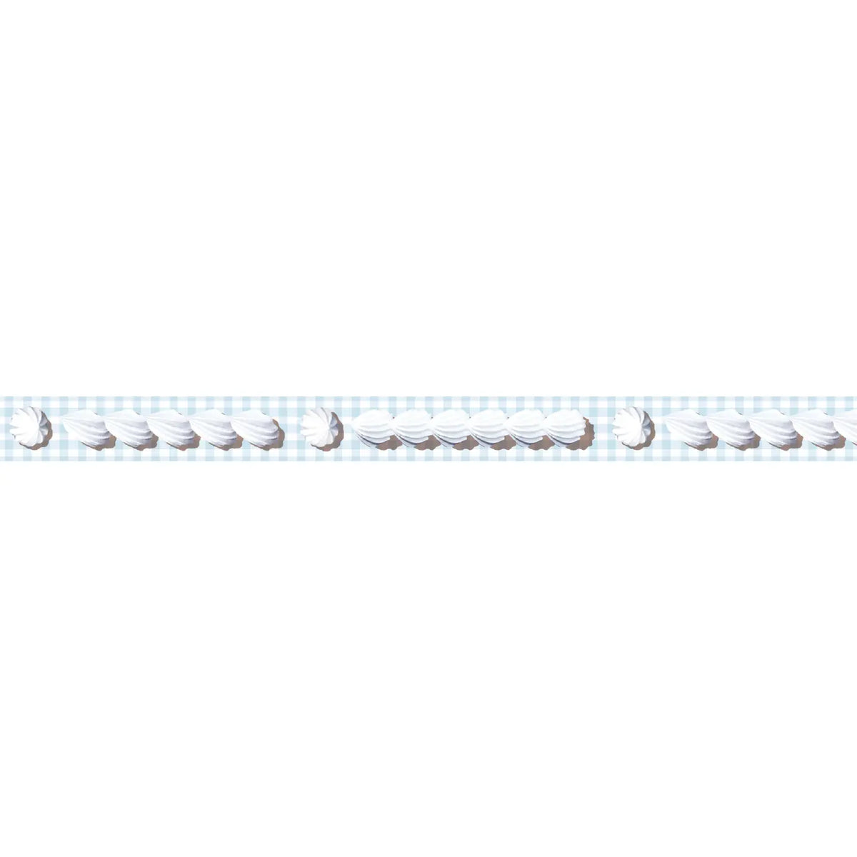 MT Washi Tape - Whipped Cream Line
mt is the original washi masking tape, made in Japan by Kamoi Kakoshi. mt is colourful tape which is easy to tear by hand and reposition on nearly any surface. Write on it, layer it, and use it on paper, gifts, objects or the wall (mt won't damage paint - why not make a tape collage?) mt washi masking tape is now sold throughout the world in hundreds of colours and patterns.
Enjoy mt as a part of your daily life, adding a little colour everywhere.
All tapes are 15mm x 7