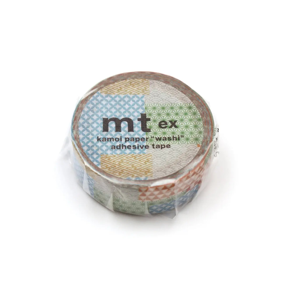 MT ex Washi Tape - Traditional Japanese Patterns Mix
mt is the original washi masking tape, made in Japan by Kamoi Kakoshi. mt is colourful tape which is easy to tear by hand and reposition on nearly any surface. Write on it, layer it, and use it on paper, gifts, objects or the wall (mt won't damage paint - why not make a tape collage?) mt washi masking tape is now sold throughout the world in hundreds of colours and patterns.
Enjoy mt as a part of your daily life, adding a little colour everywhere.
All