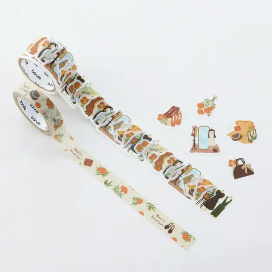 Marie Boutique Masking Roll Sticker Bande Washi Tape (2 rolls)