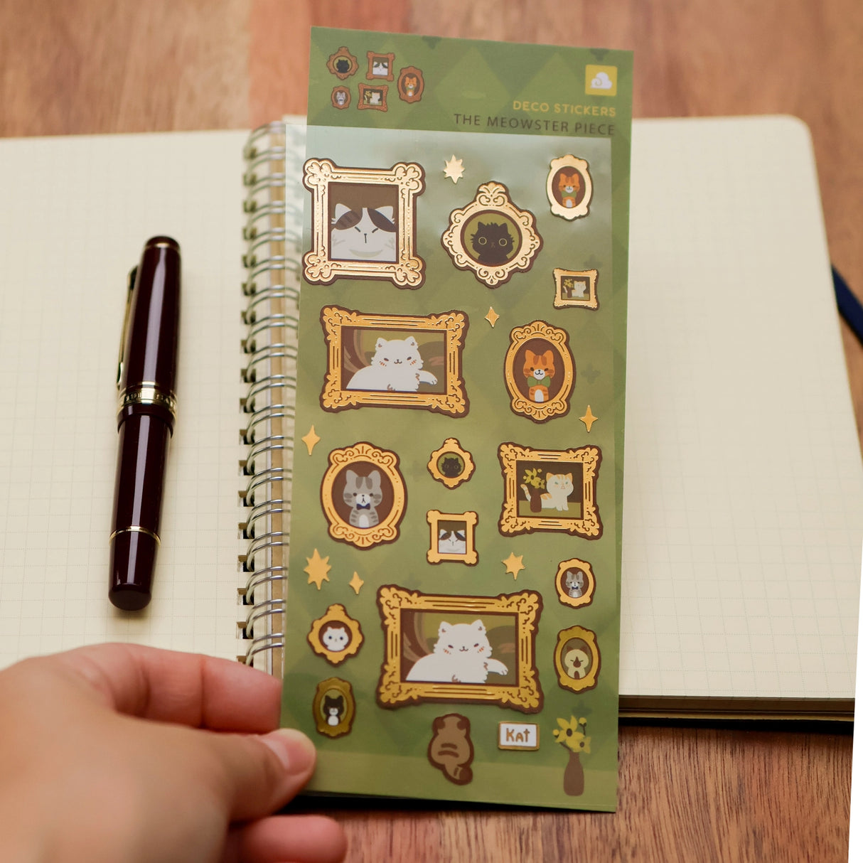 Cute decorative stickers for your journal and stationery collection!
Sticker Sheet: 6 x 3 inches
Sticker Sheet Package: 7 x 3 inches
Printed in China
Design © Thousand Skies