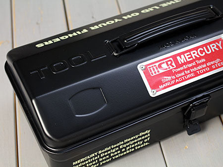 Caja de herramientas MCR Mercury negra mate